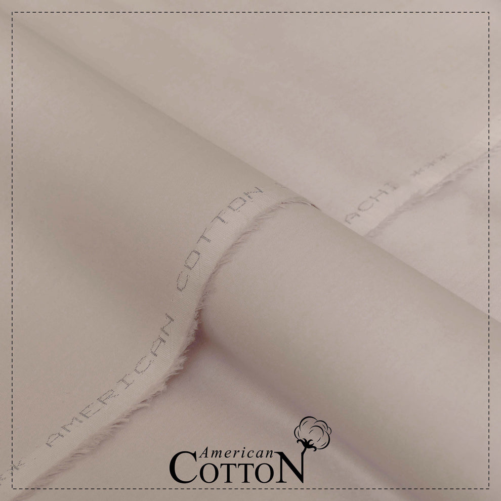 American Cotton Sand - Unstitched Men's Wear