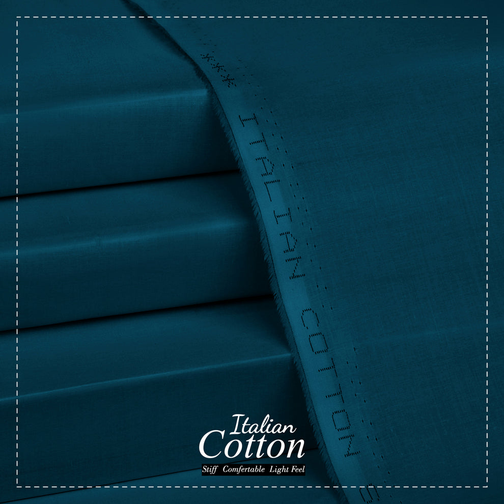 Italian Cotton-Unstitched Men's Wear