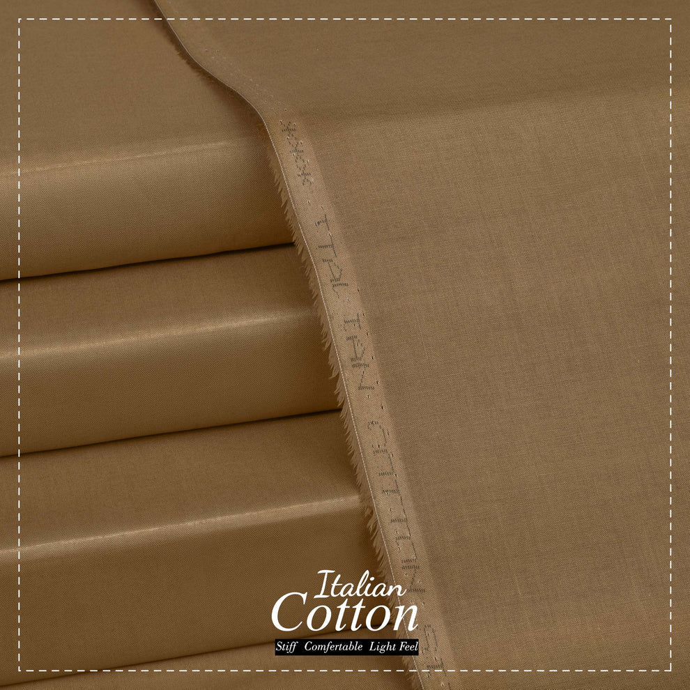 Italian Cotton-Unstitched Men's Wear