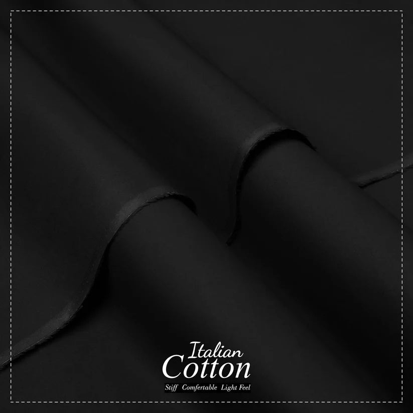 Italian Cotton-Unstitched Men's Wear
