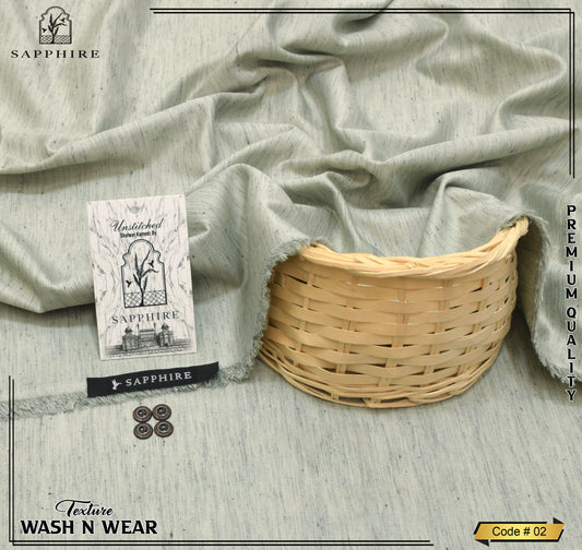 Sapphire. Self Texture Summers Wash & Wear - 02