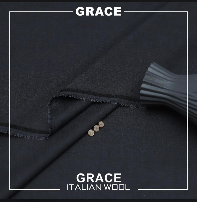 Sherdil Grace Italian Wool - Carbon