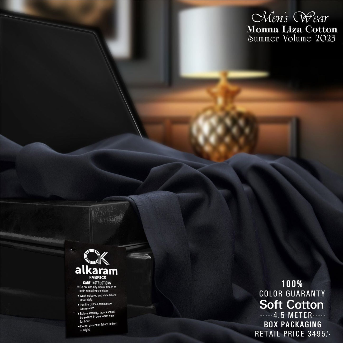 Al-Karam Mona Liza Cotton - 01 B