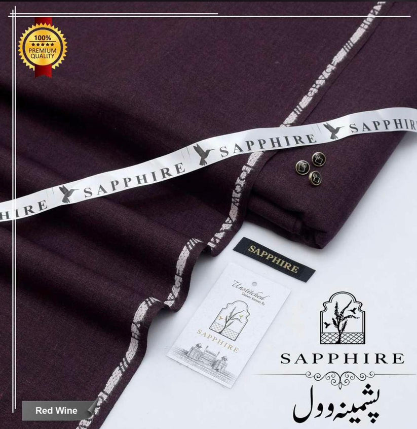 Sherdil Sapphire Wool- Red Wine