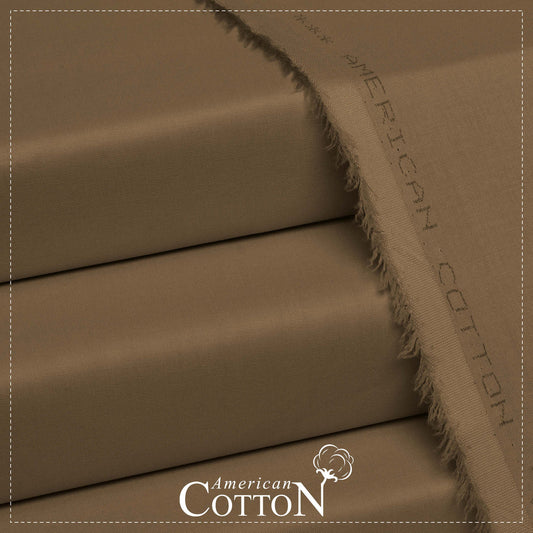 American Cotton Coffee - Unstitched Men's Wear