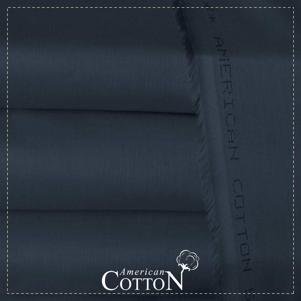 American Cotton Gray- Unstitched Men's Wear