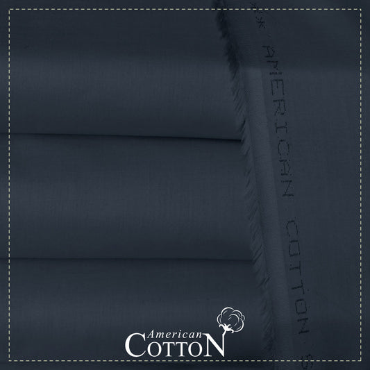 American Cotton Gray- Unstitched Men's Wear