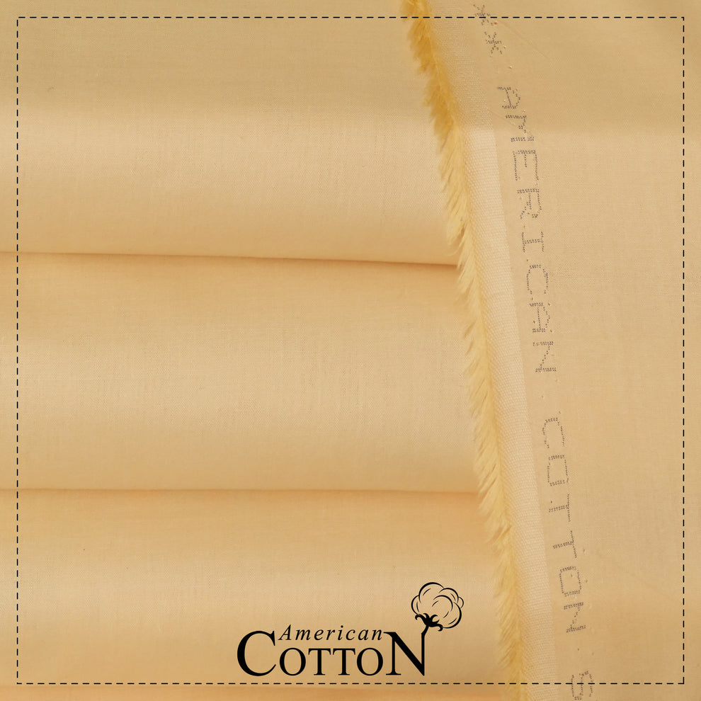 American Cotton Almond - Unstitched Men's Wear