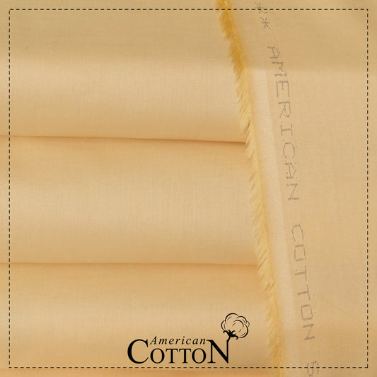 American Cotton Almond - Unstitched Men's Wear