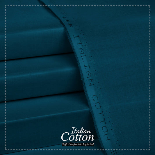 Italian Cotton-Unstitched Men's Wear