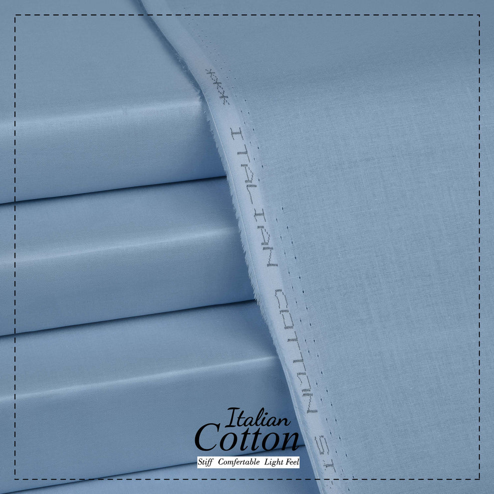 Italian Cotton-Unstitched Men's Wear