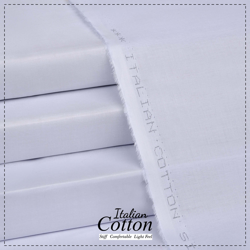Italian Cotton-Unstitched Men's Wear