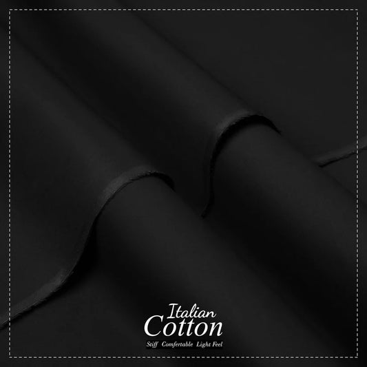 Italian Cotton-Unstitched Men's Wear
