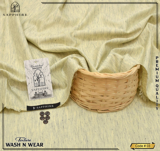 Sapphire. Self Texture Summers Wash & Wear - 03