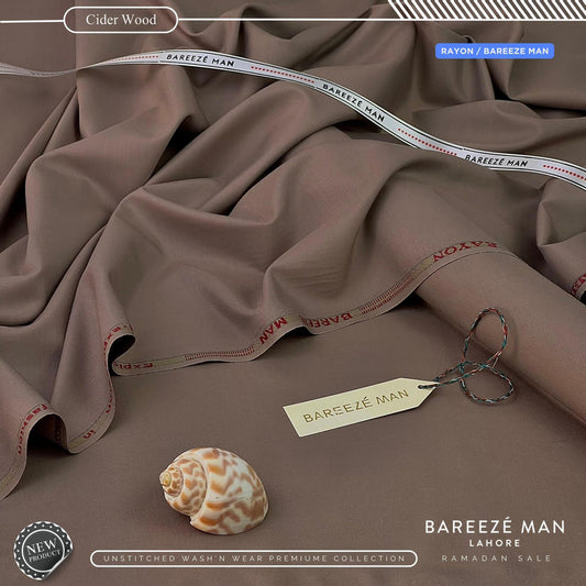 BAREEZE MAN UNSTICHEED MM-(Wood)
