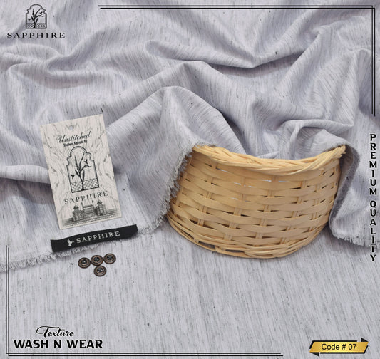 Sapphire. Self Texture Summers Wash & Wear - 07