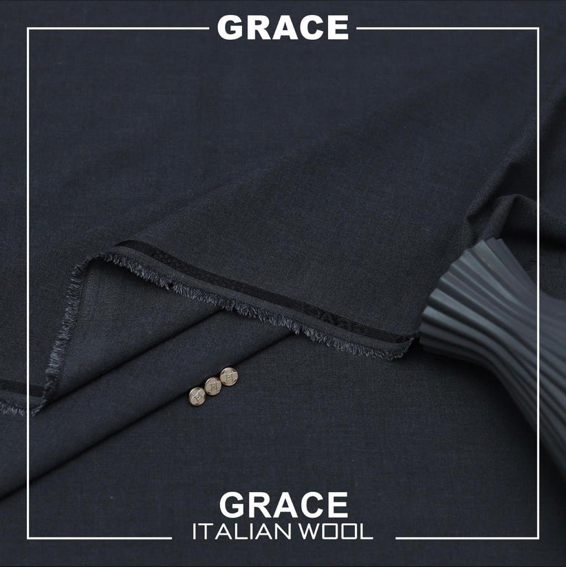 Sherdil Grace Italian Wool - Charcol Grey