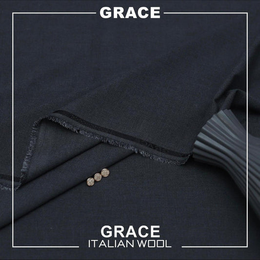 Sherdil Grace Italian Wool - Charcol Grey