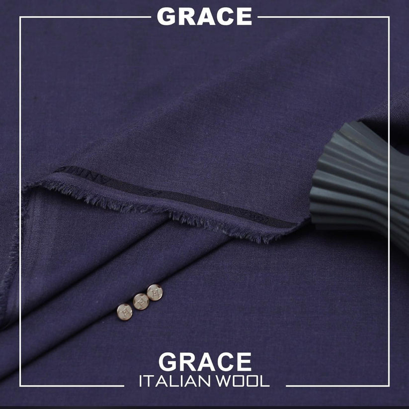 Sherdil Grace Italian Wool - Deep Purple