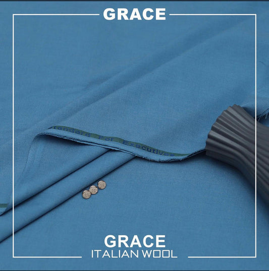 Sherdil Grace Italian Wool - Blue