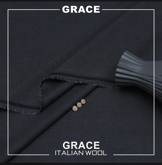 Sherdil Grace Italian Wool - Carbon