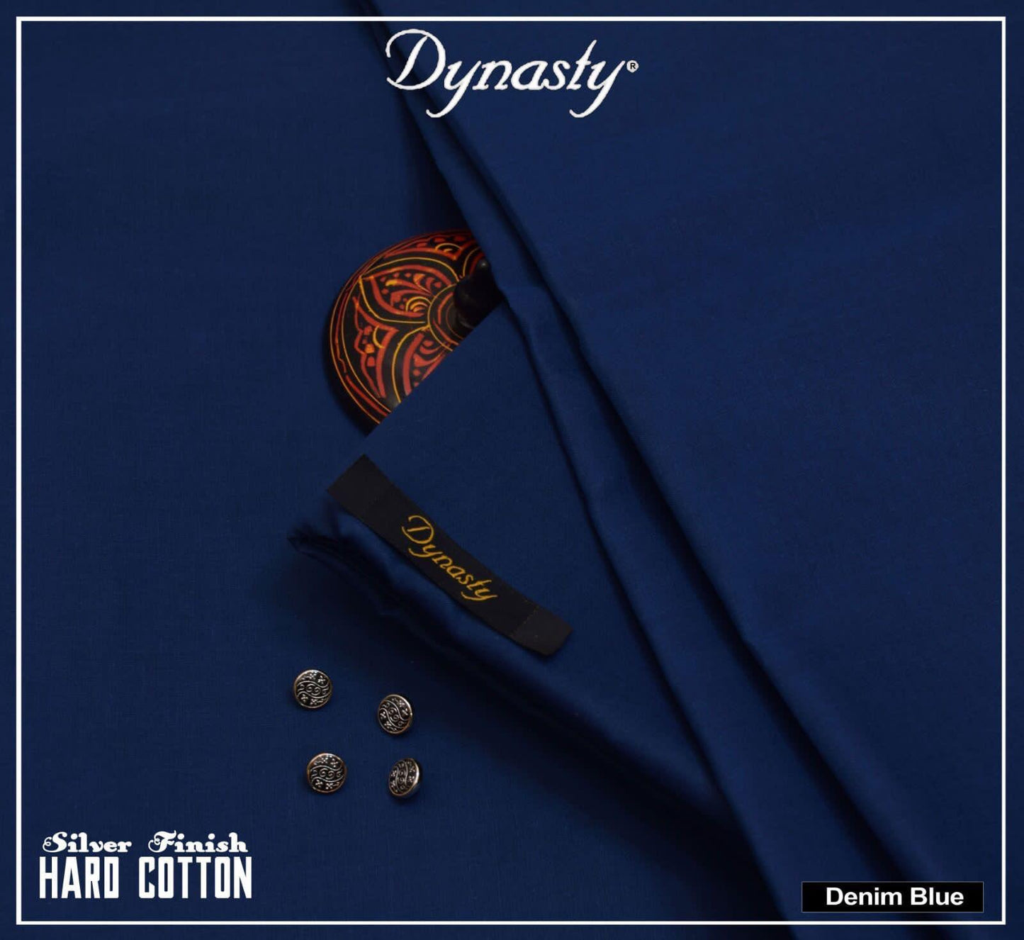 Dynasty Cotton - Denim Blue