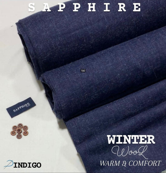 Sherdil Sapphire Wool- Indigo