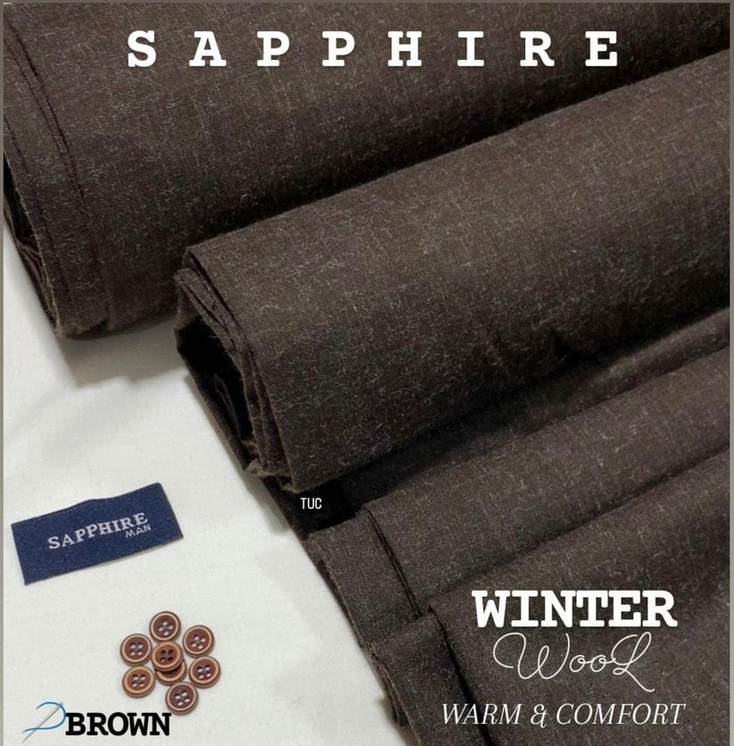 Sherdil Sapphire Wool- Brown