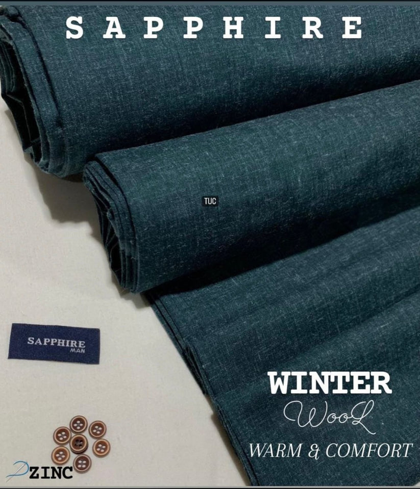 Sherdil Sapphire Wool- Zinc
