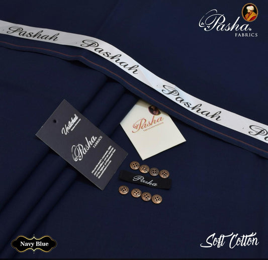 Pasha Cotton - Navy Blue