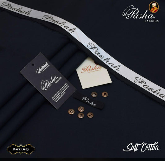 Pasha Cotton - Dark Grey