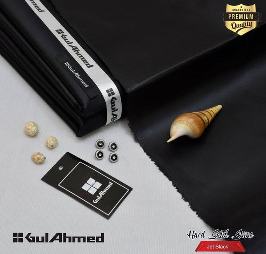 Gull Ahmad Chamak Cotton- Black