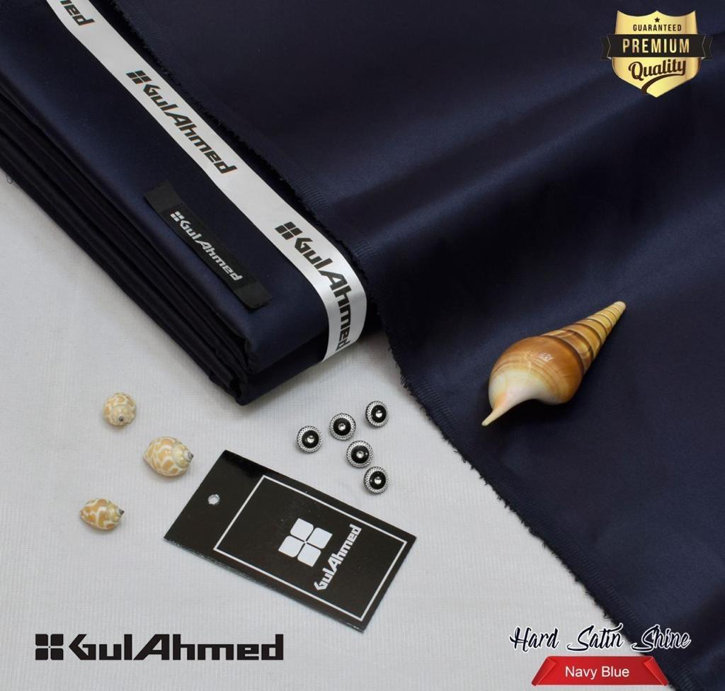 Gull Ahmad Chamak Cotton-Navy Blue