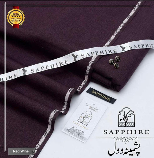 Sherdil Sapphire Wool- Red Wine