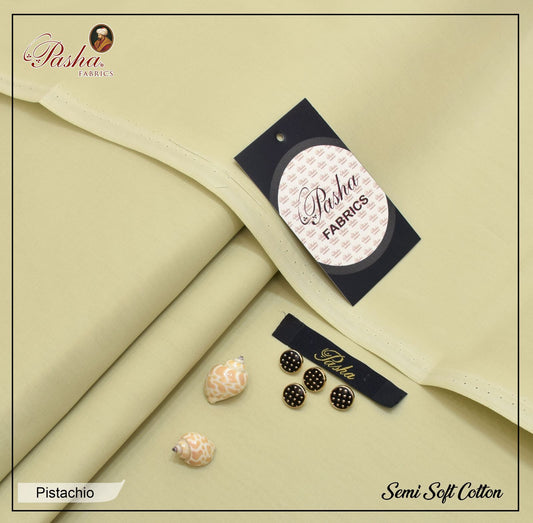 Pasha Silver Cotton - Pistachio