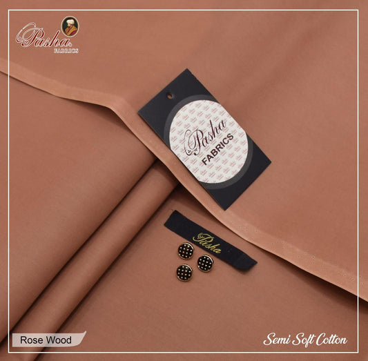 Pasha Silver Cotton - Rose Wood