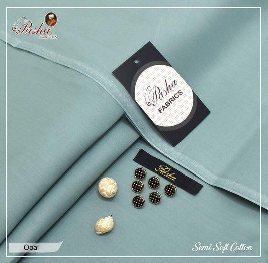Pasha Silver Cotton - Opal