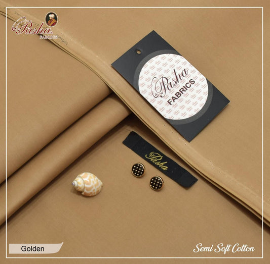 Pasha Silver Cotton - Golden Wood