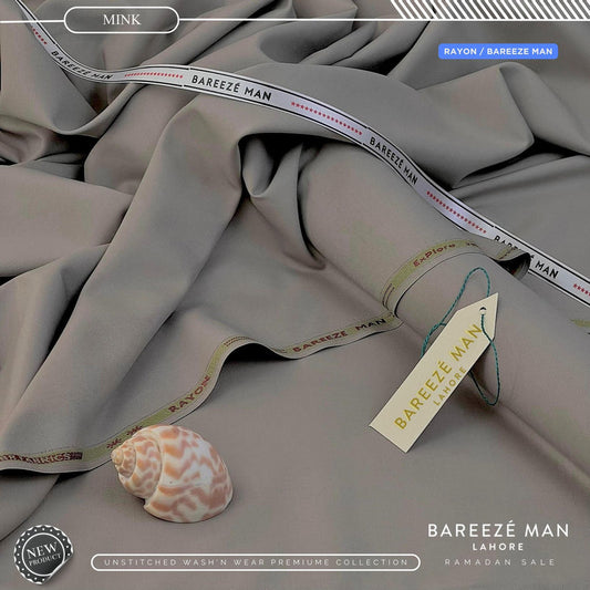 BAREEZE MAN UNSTICHEED MM-(Mink)