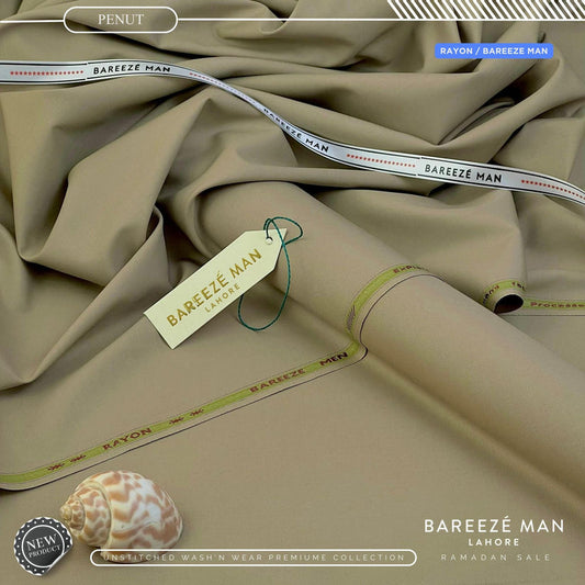 BAREEZE MAN UNSTICHEED MM-(Peanut)