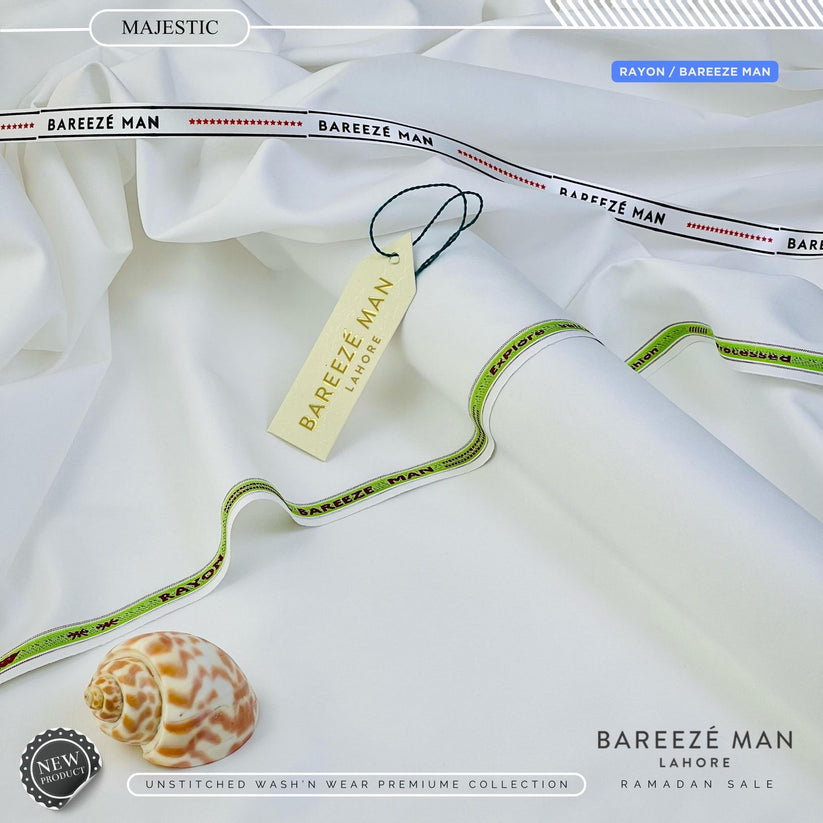 BAREEZE MAN UNSTICHEED MM-(Off White)