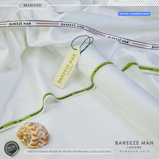 BAREEZE MAN UNSTICHEED MM-(Off White)